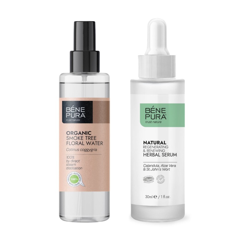 Bio Rookboom water en Regenererend Gezichtsserum - GMC