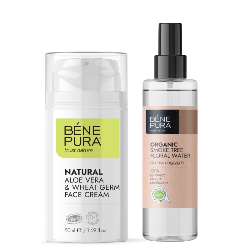 Bio Rookboom water en Aloë Vera Gezichtscrème - GMC