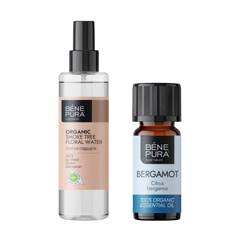 Bio Rookboom water en Bio Bergamot Etherische olie - GMC