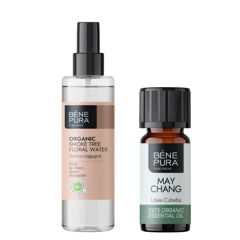 Bio Rookboom water en Bio Litsea Cubeba Etherische olie - GMC