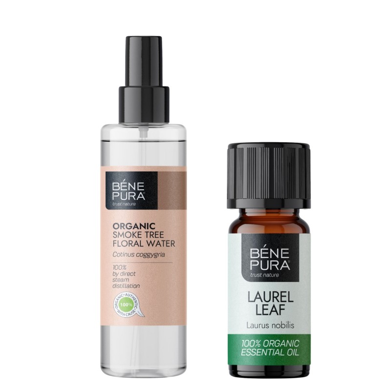 Bio Rookboom water en Bio Laurier Etherische olie - Productenvergelijking