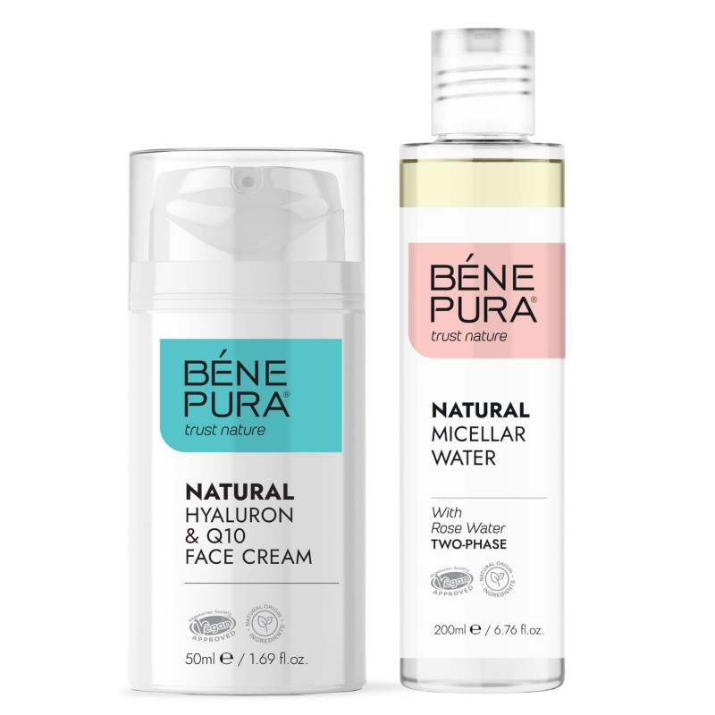 Tweefasen Micellair Water en Hyaluron & Q10 Gezichtscrème - GMC