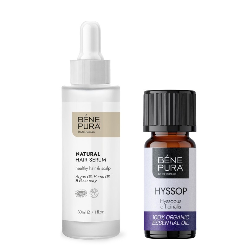 Haarserum en Bio Hysop Etherische olie - GMC