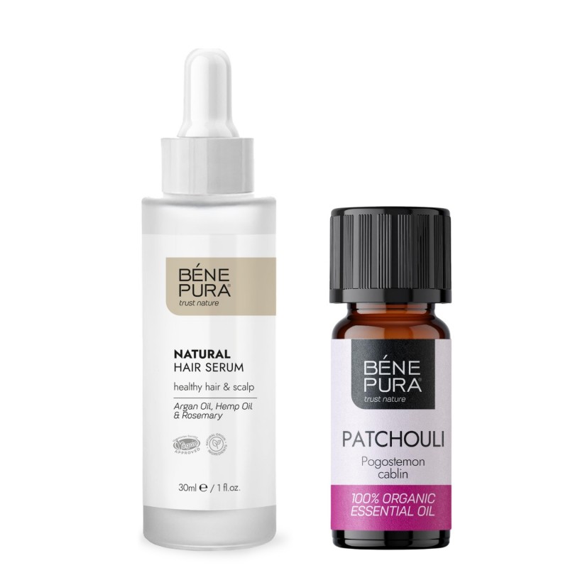 Haarserum en Bio Patchouli Etherische olie - GMC