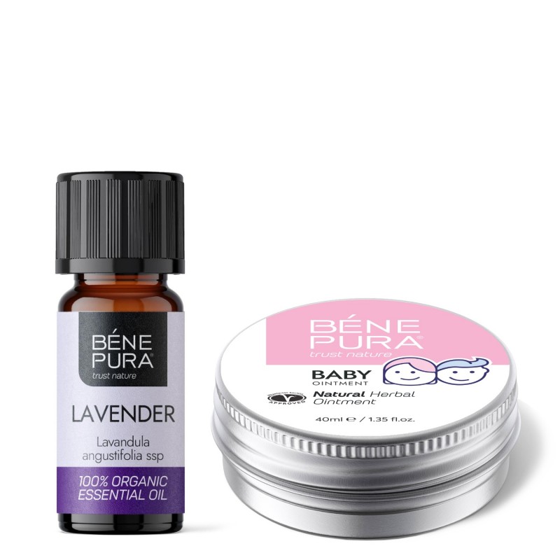 Luieruitslag Zalf met Calendula en Kamille en Bio Lavendel Etherische olie - GMC