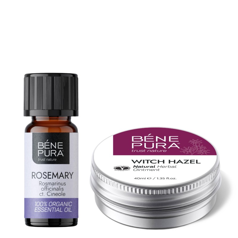 Aambeien Zalf met Toverhazelaar en Bio Rozemarijn Cineol Etherische olie - 