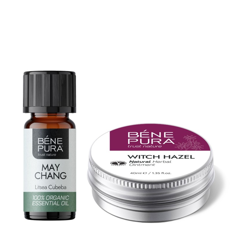 Aambeien Zalf met Toverhazelaar en Bio Litsea Cubeba Etherische olie - 