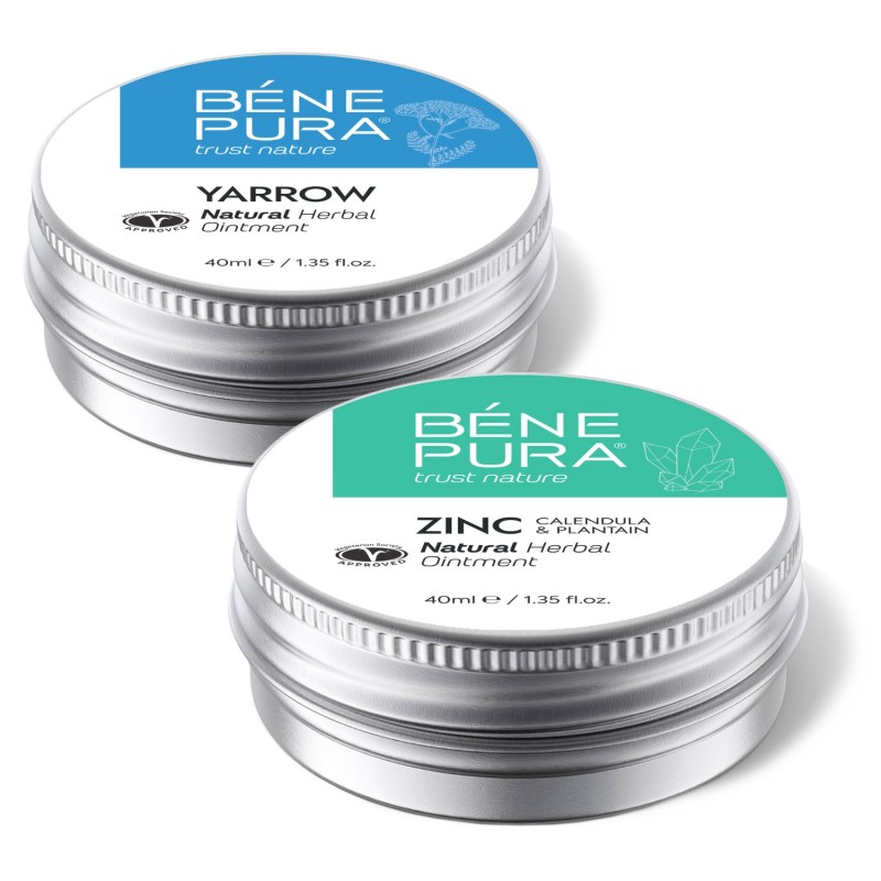 Aambeien Zalf met Wit Duizendblad en Anti Jeuk Zalf met Zinkoxide - 
