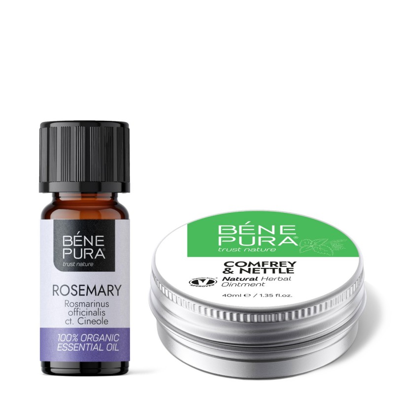 Gewrichtszalf met Smeerwortel en Brandnetel en Bio Rozemarijn Cineol Etherische olie - GMC