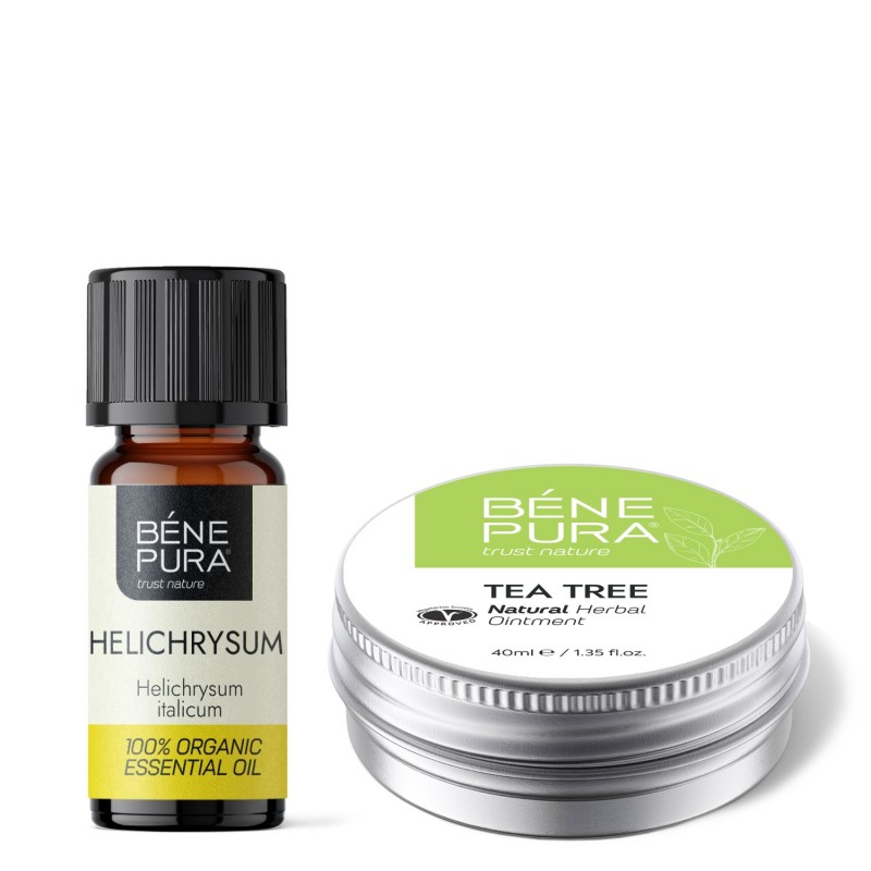 Anti Jeuk Zalf met Tea Tree en Bio Helichrysum Etherische olie - GMC