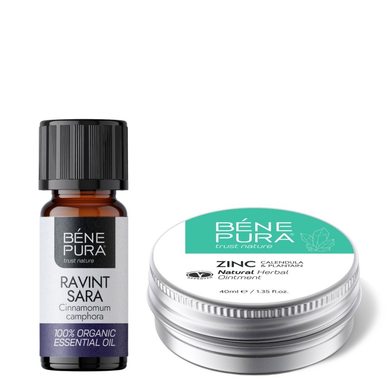 Anti Jeuk Zalf met Zinkoxide en Bio Ravintsara Etherische olie - GMC