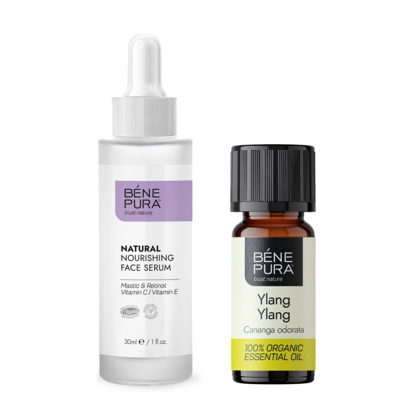 Retinol Gezichtsserum en Bio Ylang-ylang Etherische olie - GMC