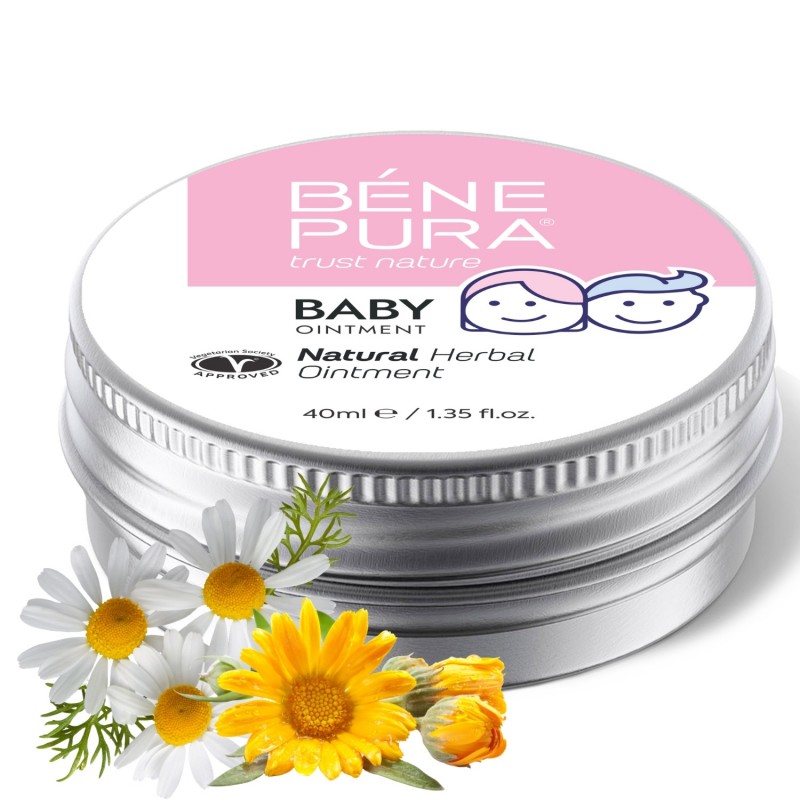 Luieruitslag Zalf met Calendula en Kamille - 40ml - Kruidenzalven