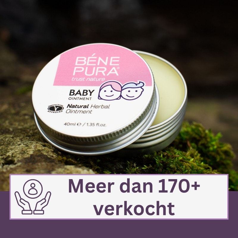 3x Luieruitslag Zalf met Calendula en Kamille - 40ml - Benepura.be 3x Luieruitslag Zalf met Calendula en Kamille - 40ml