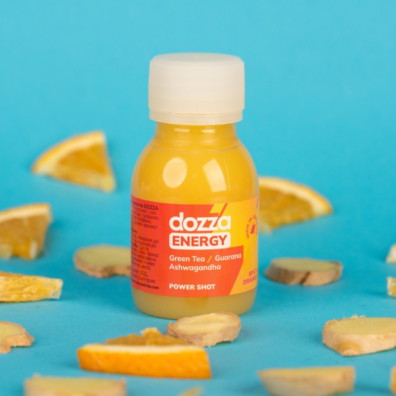 DOZZA Energy Spicy Orange Energieshot - 60ml