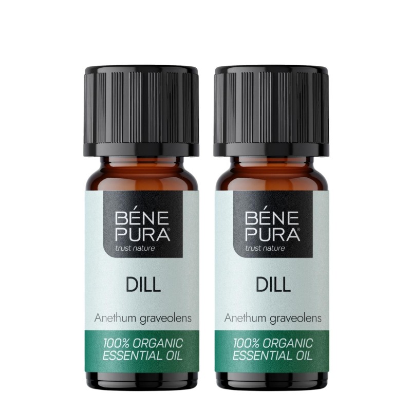 2x Bio Dille Etherische olie - 10ml - Sets