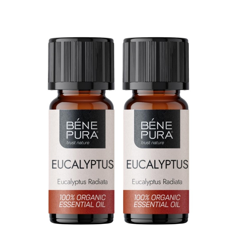 2x Bio Eucalyptus Radiata Etherische olie - 5ml - Etherische oliën