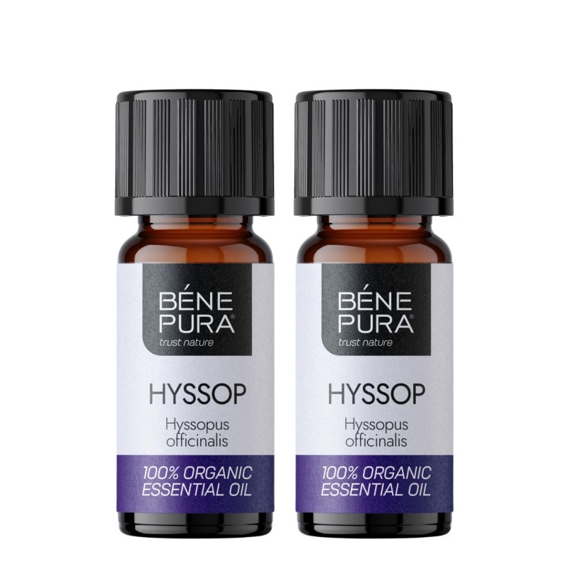 2x Bio Hysop Etherische olie - 5ml - Etherische oliën