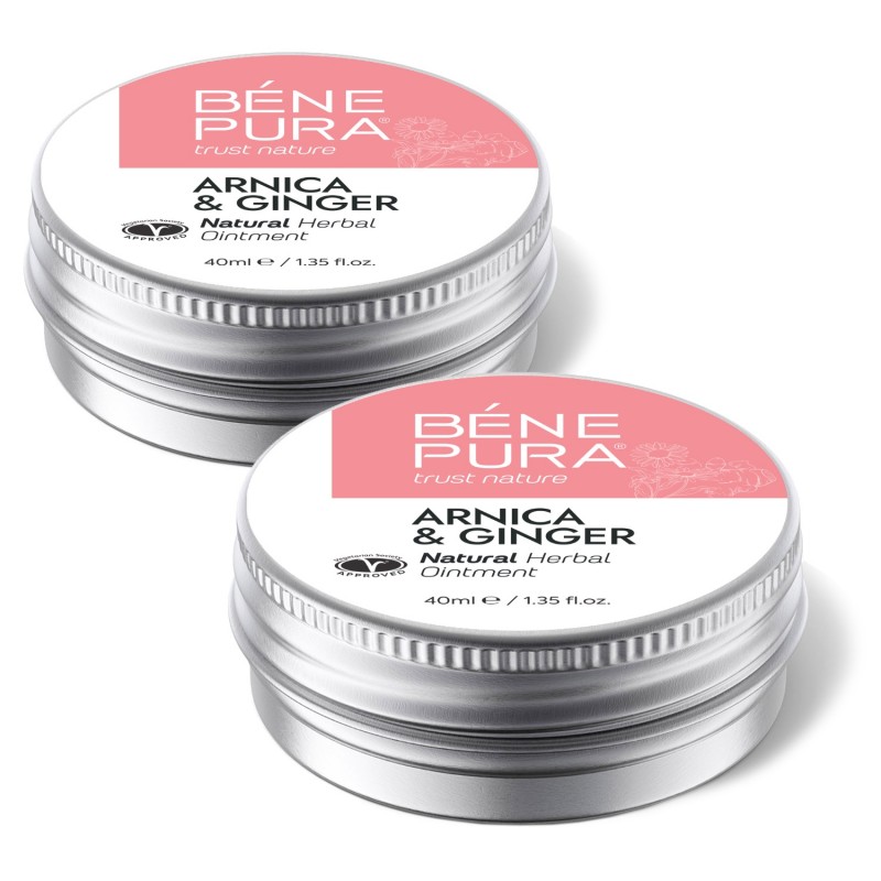2x Bloeduitstorting en Spierzalf met Arnica en Gember - 40ml - Productenvergelijking