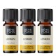 3x Bio Citroen Etherische olie - 10ml