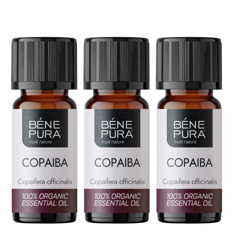 3x Bio Copaiba Etherische olie - 5ml - Sets