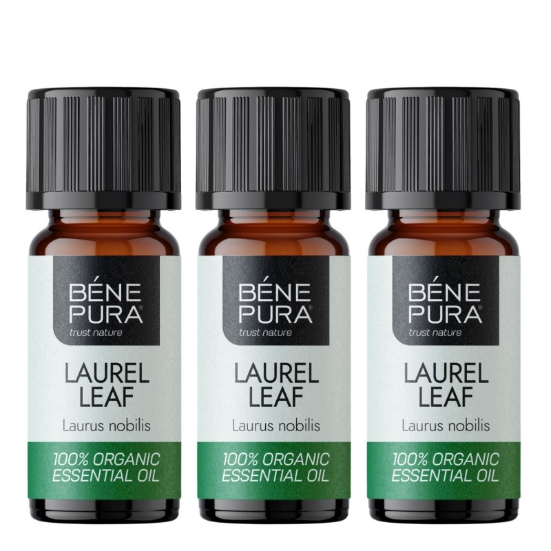 3x Bio Laurier Etherische olie - 5ml - Etherische oliën