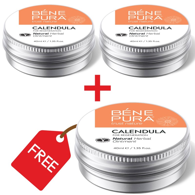 3x Brand- en Wondzalf met Calendula - 40ml - Sets