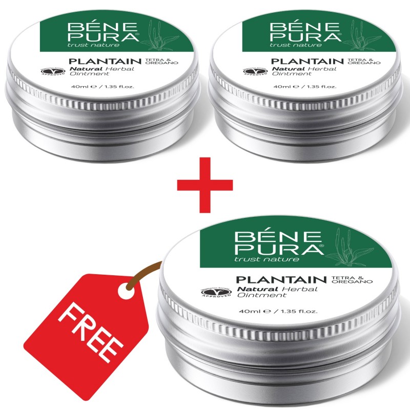 3x Anti Jeuk Zalf met Weegbree - 40ml - Sets