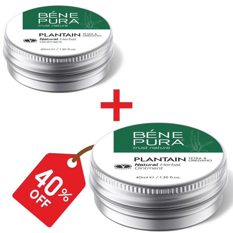 2x Anti Jeuk Zalf met Weegbree - 40ml - Sets