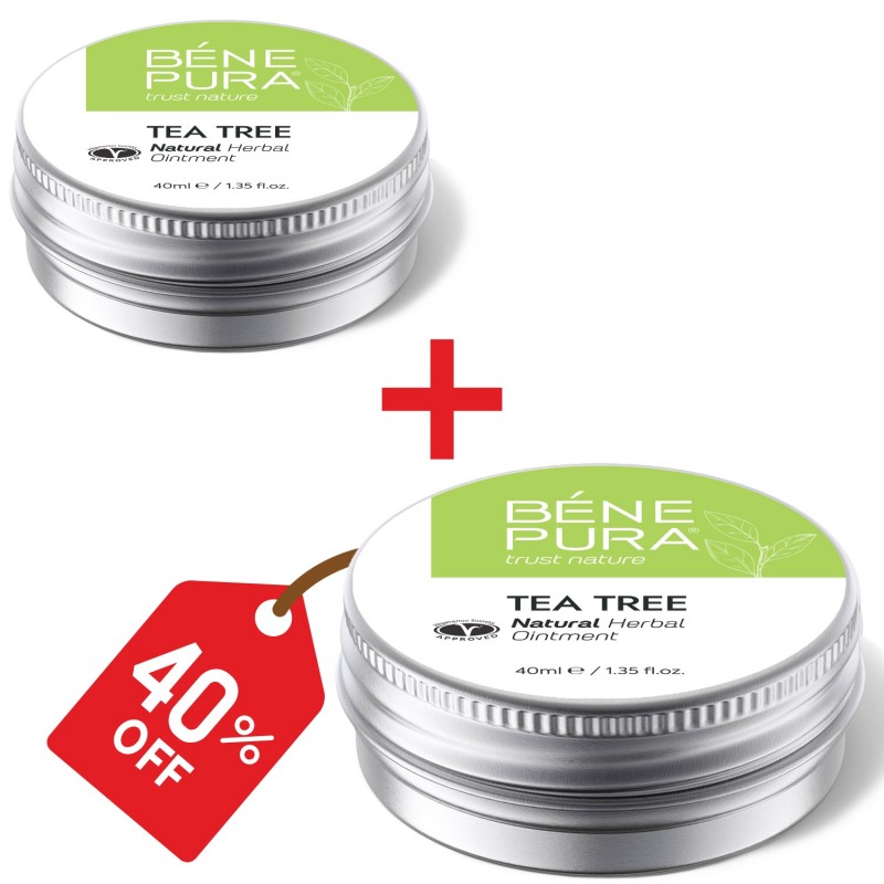 2x Anti Jeuk Zalf met Tea Tree - 40ml - Sets