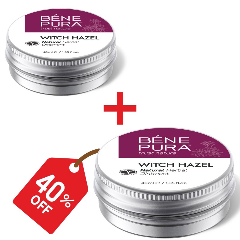 2x Aambeien Zalf met Toverhazelaar - 40ml - Sets