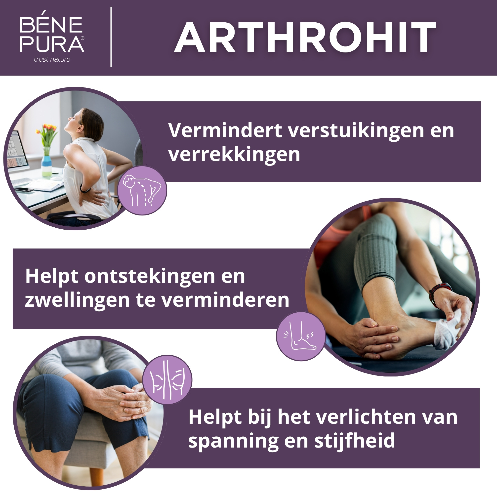 "Zalven voor Gewrichtspijn, Spierpijn en Blauwe Plekken 2" Set